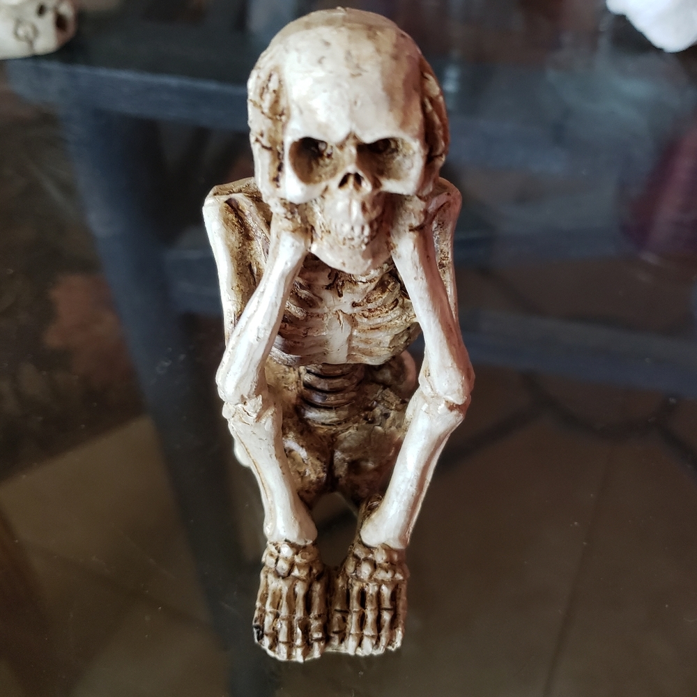 Skeleton figurines set of 3 - Picture 4 of 9